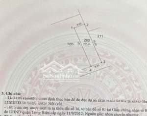 bán đất việt hưng long biên 60m mặt tiền 4m vị trí hiếm-thửa vuông đẹp -8,5 tỷ