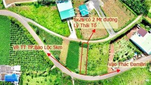 chính chủ cần bán 2 lô đất giáp hai mặt tiền đường lý thái tổ, kết nối trung tâm và các khu du lịch