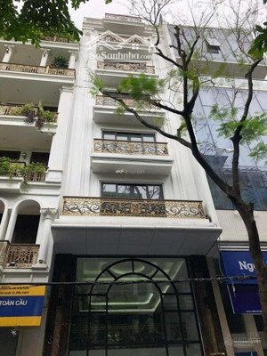 chính chủ cho thuê nhà nguyễn thị định - đỗ quang 75m2x6 tầng, tô tải đỗ cửa, thang máy, 27tr