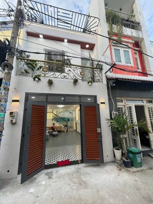 bán nhà mặt tiền kinh doanh đường 5m - 4x12 - 1ty350 giáp ql1a - cách thống nhất gò vấp 300m