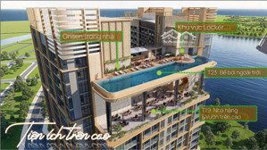 căn 1pn+ 59m2 tầng 15 view sông quán trường the charm dự án charmora city - sun nha trang giá cđt