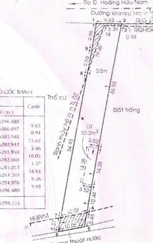 chính chủ kẹt bán mặt tiền đường số 5 - hoàng hữu nam, long thạnh mỹ