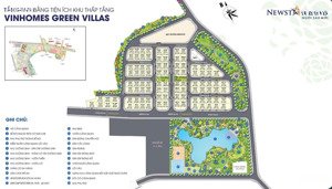 biệt thự vinhomes green villas tây mỗ - hà nội