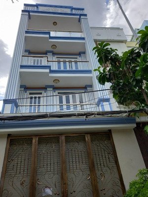 nhà hẻm xe hơi thông 7m nguyễn kiệm phường 3--gần ngã 5 quang trung 5x18m 3 lầu 5 phòng=22 triệu