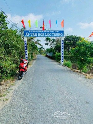 bán đất đường xe hơi 112.5m2 tại mỹ lộc, cần giuộc, long an, 870 triệu shr khu dân cư đông