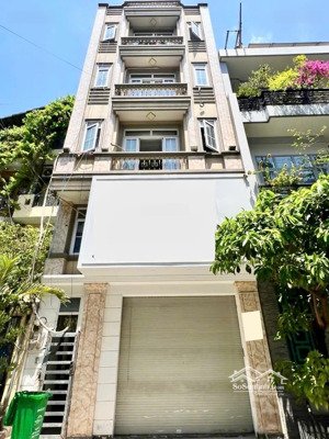 bán chdv 10pn + mbkd hẻm xe tải 10m hoàng dư khương q10, 7 tầng + thang máy dòng tiền 55tr/tháng