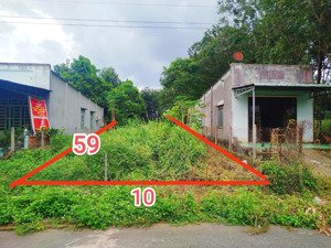 bán lô đất ngay mặt tiền kinh doanh dh507, 595m2 (10x59) sẵn 100m2 tc, giá 790tr, lh 