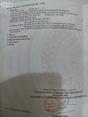 Bán đất full hồng