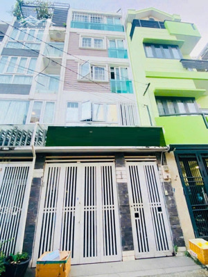 bán nhà 5 tầng, hxh, nguyễn văn thương, p25, bình thạnh. dt:4x15, giá:13,5 tỷ