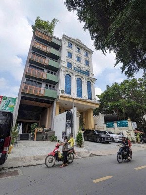 siêu phẩm! bán tòa nhà mặt tiền trường sơn, quận 10 - 5x25m hầm 8 tầng - hđt 150 triệu, giá 40 tỷ