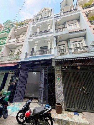 lê đình cẩn - 4 tầng mới đẹp - 56m2 - 4 phòng ngủ - hẻm xe tải bon bon - giáp khu tên lửa, aeon