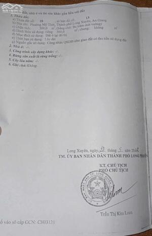 BÁN ĐẤT THỔ CƯ CHÍNH CHỦ, GIÁ CẢ THƯƠNG LƯỢNG