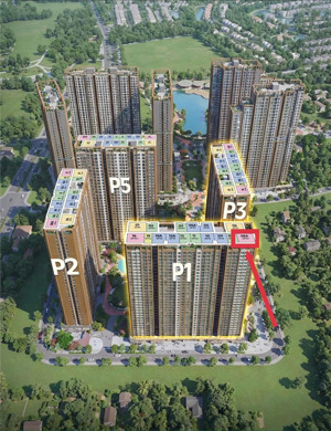 bán gấp căn 2 ngủ quỹ ngoại giao toà p3- cc mik vin ocp2 chỉ 53tr/m2