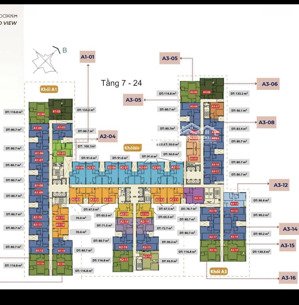 bán cc the gold view, bến vân đồn, 6,350 tỷ, 65m2, 2pn, 1wc