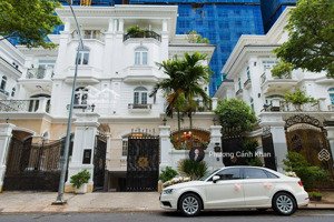 biệt thự song lập cao cấp cityland riverside - 220m2 - 5 tầng 6pn8wc giá 55 tỷ còn tl.