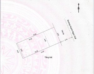 bán nhà (ngang 6m) mặt tiền đường huỳnh ngọc huệ, gần cù chính lan, đang cho thuê 20 tr/tháng