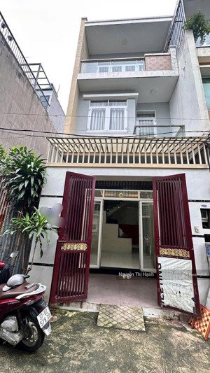 nhà hẻm 91 ngô chí quốc, bình chiểu, thủ đức - nhà 3 tầng đúc hẻm 5m - sau chợ đầu mối