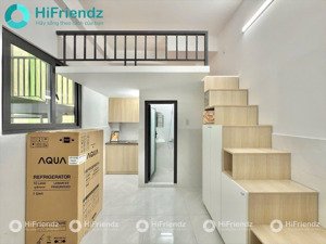 cho thuê căn hộ ban công, gác cao gần đại học văn hiến và đầm sen