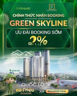 green skyline - nhận nhà 2026, yên tâm sở hữu