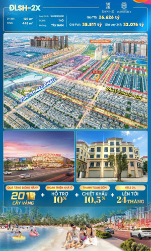 bán shophouse 2 mặt tiền đại lộ san hô đường 51m đlsh-21, vị trí vàng vinhomes ocean city (park2)