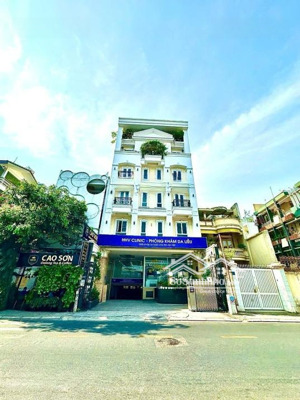 siêu vị trí tòa nhà hầm 7 tầng - mt lê văn sỹ, quận 3 - 8,2x25m - hđt 350 triệu - giá 56 tỷ