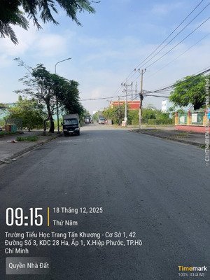 đất thổ cư hẻm 512 nguyễn văn tạo; 8x25m đường nhựa 12m giá 6,2 tỷ