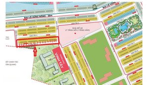 cần bán nhà phố liền kề vịnh tây - 5 tầng - đối diện công viên - hướng đông nam