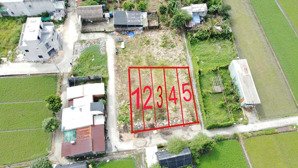 5 lô f0 đường huỳnh thị quyến, 107m2 full thổ, đường ô tô, xây tự do