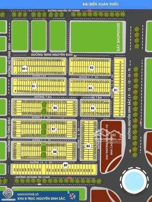 bán lô đất nằm trên trục đường hoà minh 25, trục thông nguyễn sinh sắc, hồ tùng mậu