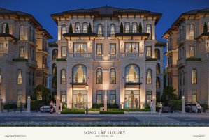 độc quyền căn song lập xẻ khe hàng hiếm gần phố đi bộ,công viên,chung cư tại alluvia city. 136tr/m2