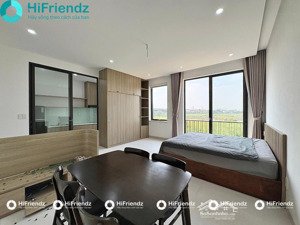 căn hộ 1 phòng ngủ - ngay bùi đình tuý - đầy đủ nội thất tiện nghi - ban công lớn, thoáng