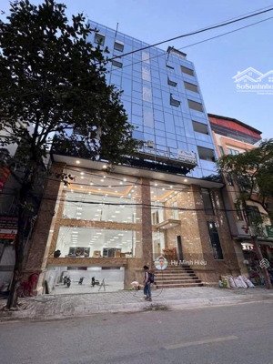 bán toà văn phòng 2 mặt tiền mp hoàng quốc việt - 280m x 9t thang máy - dòng tiền 450tr/ tháng