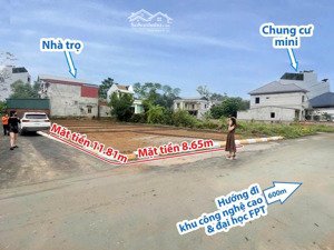 cơ hội đầu tư hiếm đất gần đh fpt, khu cnc hòa lạc, gần metro