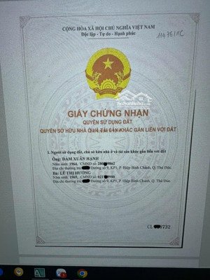 bán nhà riêng 1 trệt + 3l gồm 4pn, 4wc, 88,2m2 tại đường số 9, thủ đức, hcm, giá ưu đãi