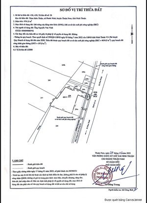 cần bán lô 4.761m2 đất skc mặt tiền quốc lộ 1a tại ninh thuận