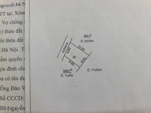bán nhà đất cấp 4 đẹp tại la tinh, đông la, hoài đức, hà nội, 3,1 tỷ, 60m2, ô tô ngủ trong nhà