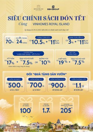 quỹ hàng đặc biệt - shophouse dự án vinhomes royal island - nhận nhà sớm - full giá chỉ 7,2 tỷ