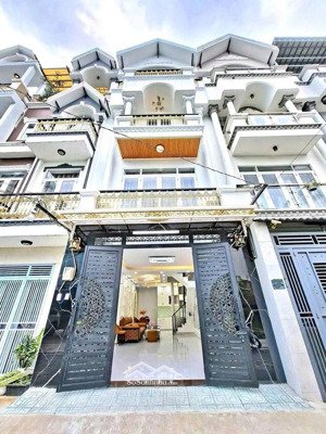 nhà mới 4 tầng - sổ hồng riêng - đường huỳnh thị đồng - thị trấn nhà bè - tphcm. đt: 