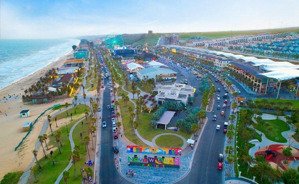cách nova phan thiết gần 3km - resort xóm chài - 9000 m2 - ngang 150m tiến thành - phan thiết