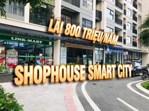 lãi 800tr/năm -shophouse chân đế 60m2 tại the victoria smart city giá từ 17xtr/m2 - ck 10.4%, sổ đỏ
