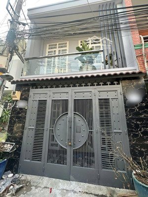 bán nhà 2 tầng (4.1 x 12m) hẻm đẹp 4m sát chợ bùi minh trực p5. q8