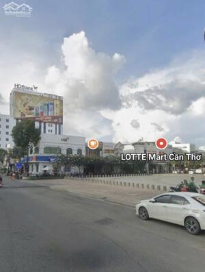 Cho thuê nhà trệt lầu góc 2 mặt tiền đường mậu thân cặp bên lotte mart