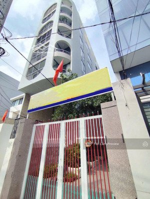 bán tòa văn phòng huỳnh mẫn đạt bình thạnh, hầm + 8 tầng giá 95 tỷ