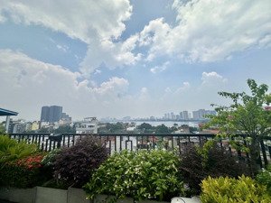 apartment view hồ tây lô góc 3 thoáng ~150m2 - 9 tầng thang máy mt ~14m 4x tỷ