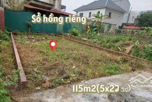bán gấp lô đất 115m2 giá 1ty2 đường hồ thị lai xã tân phú trung củ chi gần trường học sổ hồng riêng