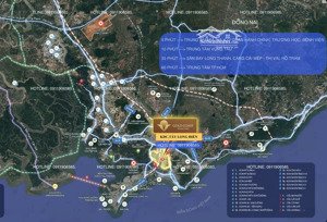 bán đất nền kdc long điền, 1,88 tỷ, 85m2, liền kề goldcoast - vũng tàu