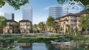 siêu phẩm biệt thự đơn lập dt:300m2 4 tầng giá chỉ nhỉnh 3x tỷ view sông, bể bơi khoáng nóng.