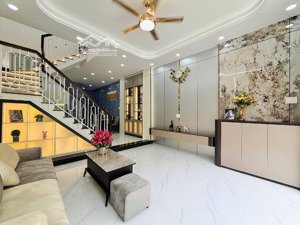 nhỉnh 5t - hẻm 5m thông - ô tô đậu cửa - 45m2 - full nội thất - quang trung - ngã 5 chuồng cún