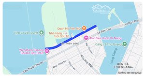 bán lô đôi biệt thự vịnh biển nguyễn hữu an: 360m2 (20x18) đối diện siêu đô thị 97ha thuận phước