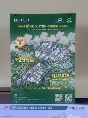 bán và cho thuê 108ha đất công nghiệp tại kcn nam bình xuyên,xã bình nguyên,phú thọ, giá siêu hời